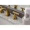 Kingston Brass KS4947CML Widespread Bathroom Faucet with Brass Pop-Up, Brushed Brass KS4947CML - alternate 4